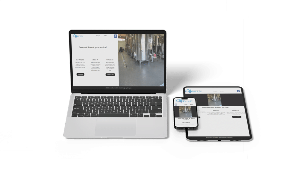 Our Portfolio: Client #4 Industrial web design Sydney