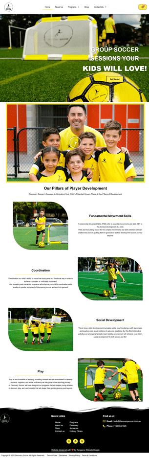 Web Design Sport